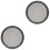 2Pièces Grilles Décoratives Noires Accessoires Audio 1