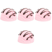 4Pièces Glaces Plastique Rose Décoratives Pour Photos Et Présentoir