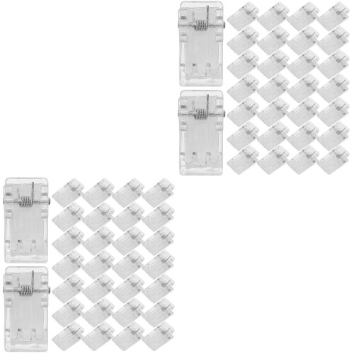 100Pièces Clips Miniatures Plastique Pour Usage