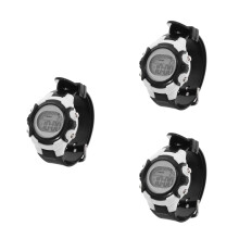 3Pièces Numériques Enfants Bracelet Élastique Noir Durable