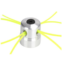 Aluminum Grass Trimmer with 4 Lines Brush Lawn Mower Accessories for Strimmer Replacement