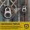 Master Coded Lock 50mm With Round Fixed Dial Combination Padlock 2