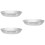 3Pièces Plateaux De Pesée Multi-Usage Inox Cuisine Argent 6