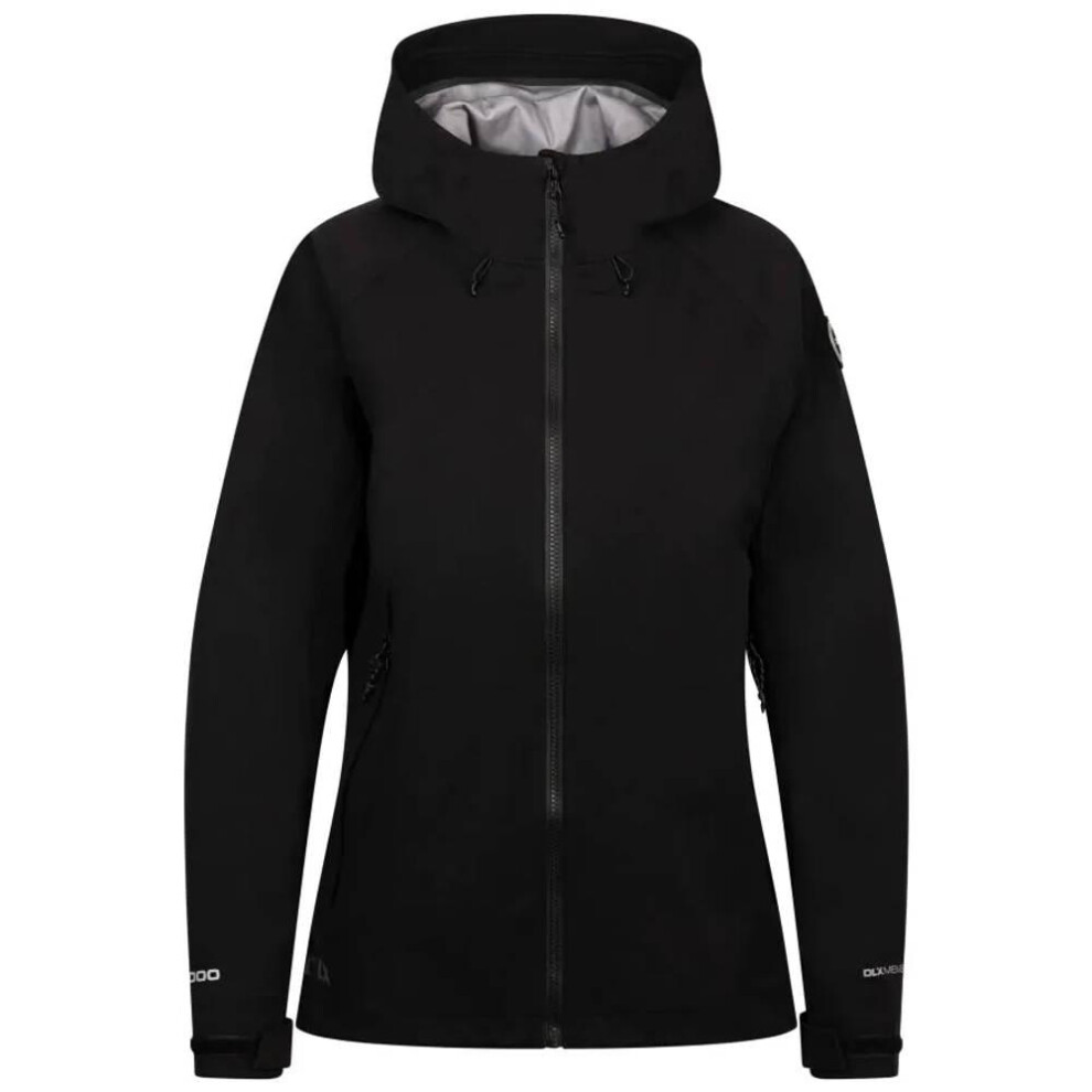 Trespass (16 Uk, Black) Womens/Ladies Justine Dlx Waterproof Jacket