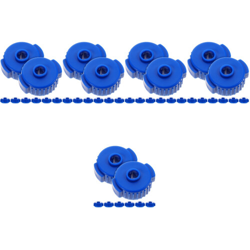 40Pièces Écrous Rapides Bleus Universels Pour Fixations De Cymbales 2