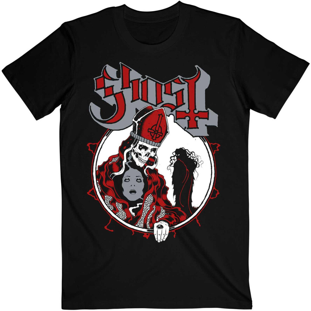 Ghost (Xxl, Black) Unisex Adult Hi-Red Possession T-Shirt