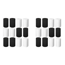 24 PièCes SéRies 2 Tailles Inserts de Gobelet en Mousse pour Retourneur de Tasses pour Gobelets en PVC de 3/4 Pouces pour Gobelets de 10 Oz à 40 Oz