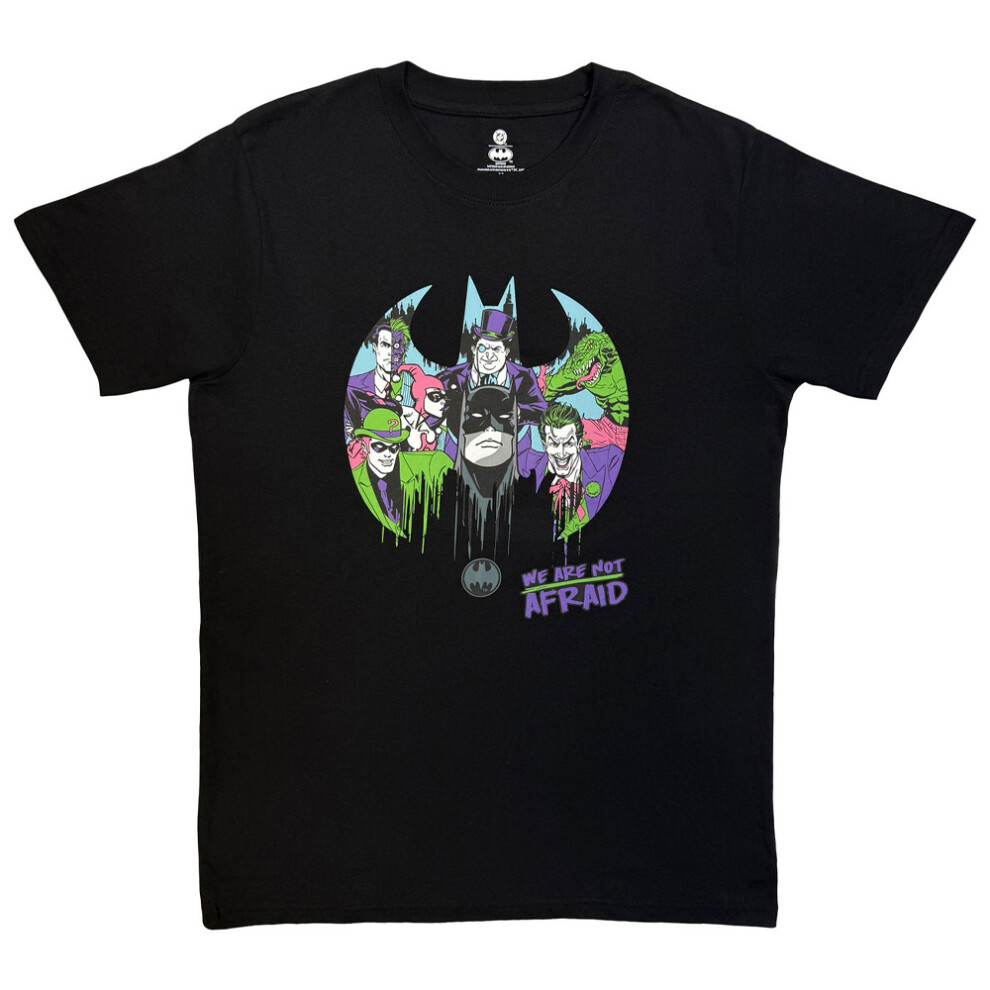 Batman (Xl, Black) Unisex Adult & Co T-Shirt