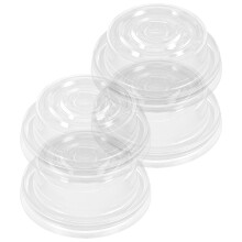 4St Silicium Borstkolf Cups Transparant & Slijtvast Accessoires