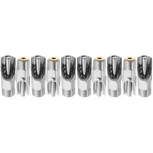 10Pièces Abreuvoir Porcs Automatique Argenté Acier Durable