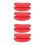 4Ensembles Rouges Cosplay En Caoutchouc Pour 1Er Avril 1