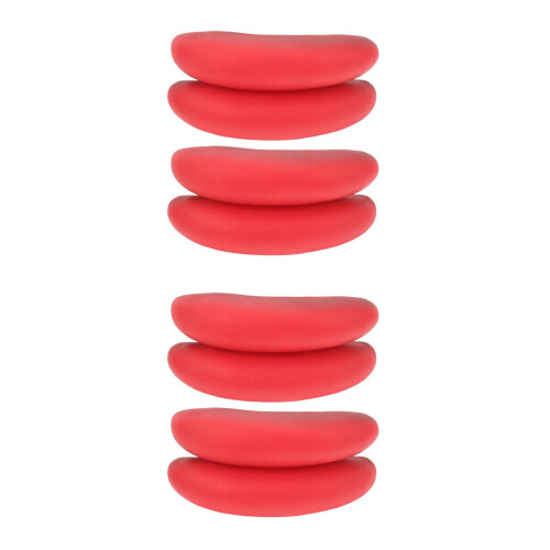 4Ensembles Rouges Cosplay En Caoutchouc Pour 1Er Avril