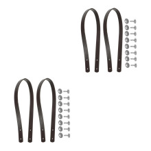 4Pièces Sac À Main Café Accessoires Rivetés Faciles DIY