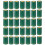 400Pièces Couvercles Thermorétractables PVC Vert Pour Bouteilles Vin 1