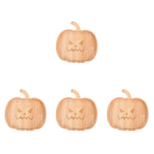 4Pièces Plat Bois Clair Forme Pour