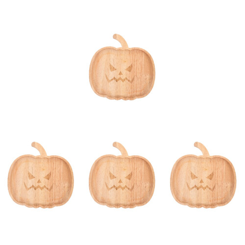 4Pièces Plat Bois Clair Forme Pour