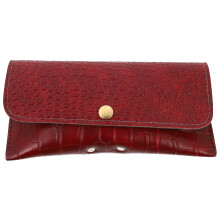 3Pièces Pochette Lunettes Cuir Rangement Compact