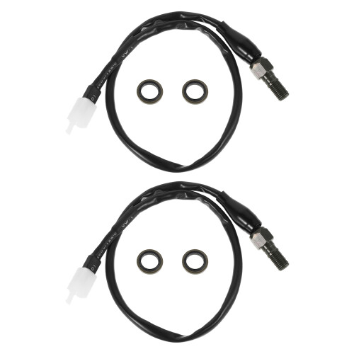 2Pièces Interrupteur Lumière M10x1.25mm Noir Robuste