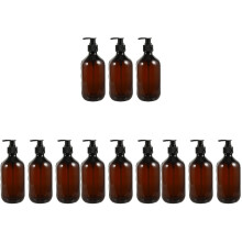 12Pièces Flacons Distributeurs Pression Café Pour Shampooing Et Gel