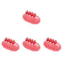 4Pièces Pain Faux Rose Accessoire Déco Photo Boutique