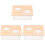 3Pièces Accessoire Hamster Multi-Coloré Bain Sable Toilette 1