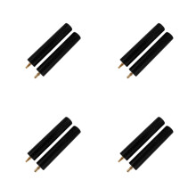 8Pièces Rallonge De Queue De Billard Portable Matériel Métal Noir
