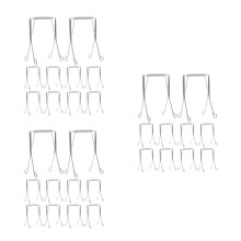 30Pièces Tongs Métal Robuste Pour Cuisine Grill Buffet