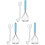 3Ensembles - Manuel Outils De Cuisine Colorés 1