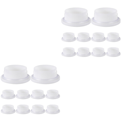 20Pièces Bouchons Blancs Pour Barril 200L Usage Chimique Durable