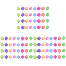 150Pièces Blocs Cubes Eva Colorés Pour Bricolage Éducatif Enfants