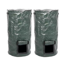 2Pièces De Ramassage Pe Vert Fonçé Extra Large