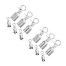 12Pièces Fixations Métalliques Pour Corde Résistantes En Zinc