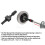 27059  Bearing Puller for Slide Hammer,2-Jaw Puller  Bearing Removal Tool,for 5/8 X 18,3/4 X 16 Thread Rods 10