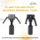 27059  Bearing Puller for Slide Hammer,2-Jaw Puller  Bearing Removal Tool,for 5/8 X 18,3/4 X 16 Thread Rods 4