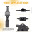 27059  Bearing Puller for Slide Hammer,2-Jaw Puller  Bearing Removal Tool,for 5/8 X 18,3/4 X 16 Thread Rods 5