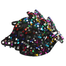 2St Feestmaskers PVC Met Pailletten Multi Avond