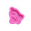 Violet Silicone DIY En Chocolade Rendier 8