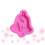 Violet Silicone DIY En Chocolade Rendier 9