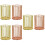 6Pièces Rangement Rose Pour Stylos Et Pinceaux De 6