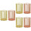6Pièces Rangement Rose Pour Stylos Et Pinceaux De 7