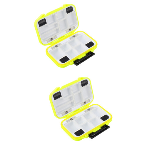2Pièces Boîtes De Rangement Pour Tackle Avec Diviseurs Internes 2