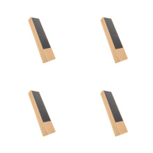4Pièces Poignées De Robinet Keg En Bois Beige Pour Bar