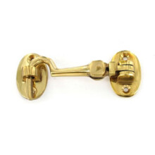 Securit Brass Cabin Hook Silent Type
