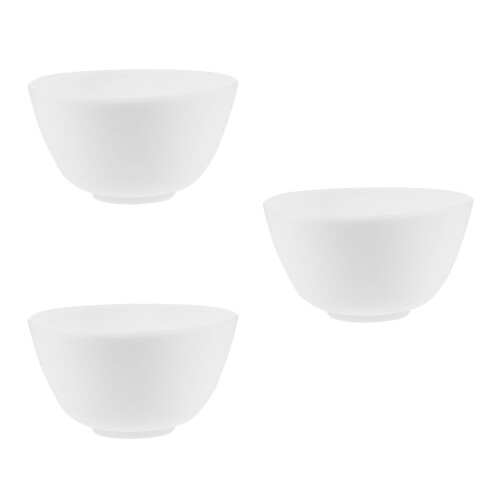 3Pièces Bol Silicone Anti- Stable Usage Multi Cuisine