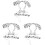 3Ensembles Costume Animal Chiot Oreilles Queue Et Nœud 1