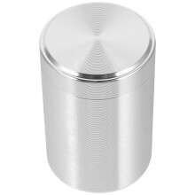 3Pièces Boîtes De Rangement En Métal Argenté Pour Épices