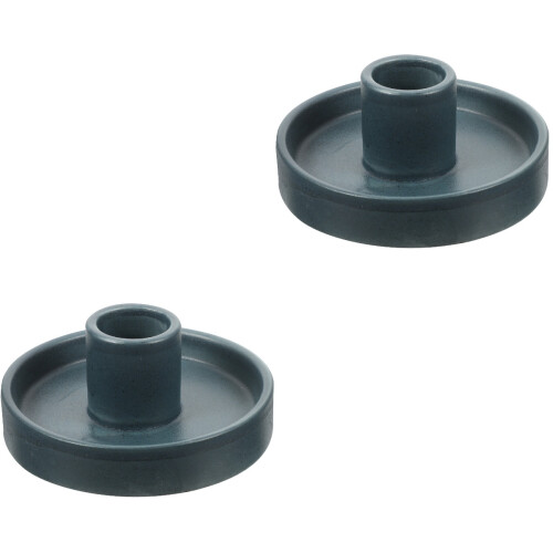 2Pièces Support En Céramique Bleu Pour Bâtonnets D’encens Bougies