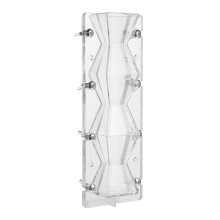 2Pièces Moules Plastique Design Géométrique Pour Bougies DIY