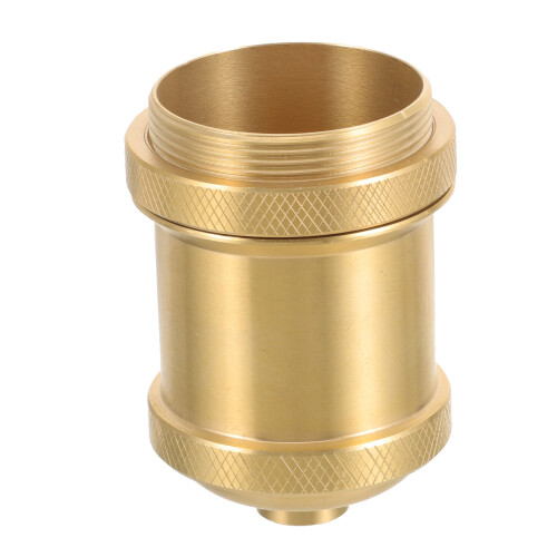 2Pièces Douille Lampe E27 Cuivre Base Rétro