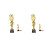 2Pièces Trophées Sport Étoile 1
